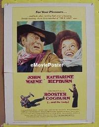 #257 ROOSTER COGBURN 30x40 75 John Wayne 