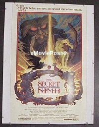 #259 SECRET OF NIMH 30x40 '82 Don Bluth 