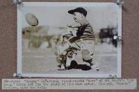 #007 SPANKY KICKING FOOTBALL Our Gang 5x7 