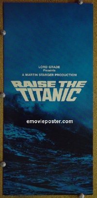 #3350 RAISE THE TITANIC brochure '80 Robards 