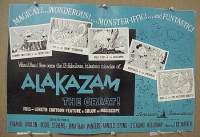 #455 ALAKAZAM THE GREAT pressbook & supp '60 