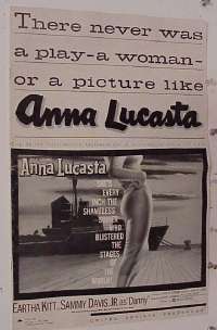 ANNA LUCASTA ('59) pressbook