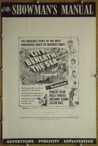 CITY BENEATH THE SEA ('53) pressbook