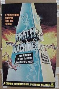 #469 DEATH MACHINES pressbook '76 Marchini 