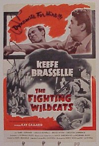 FIGHTING WILDCATS pressbook