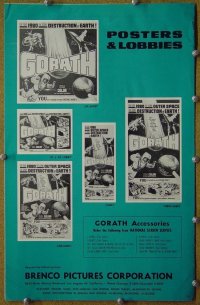 #5654 GORATH pb '64 Ishiro Honda, Toho