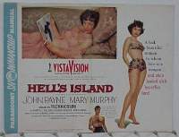 HELL'S ISLAND ('55) pressbook