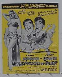 #084 HOLLYWOOD OR BUST pb '56 Martin & Lewis 