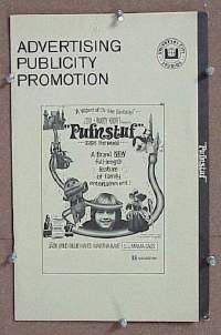 #502 PUFNSTUF pressbook & herald '70 Wild 