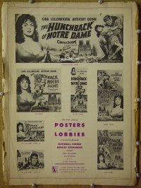 #5503 HUNCHBACK OF NOTRE DAME pb '57 Quinn