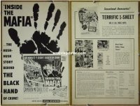 #1391 INSIDE THE MAFIA pressbook '59 Mitchell 