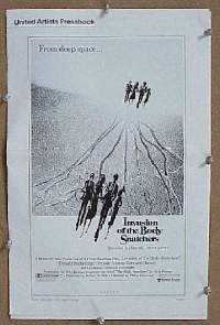 #485 INVASION OF THE BODY SNATCHERS pb & supp 