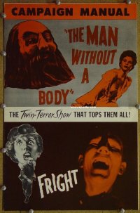 #5513 MAN WITHOUT A BODY/FRIGHT pb '57