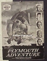 PLYMOUTH ADVENTURE pressbook