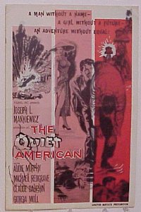 QUIET AMERICAN ('58) pressbook