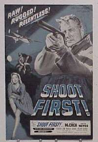 SHOOT FIRST pressbook