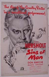 SINS OF MAN pressbook