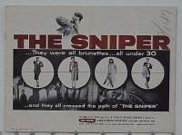 SNIPER ('52) pressbook