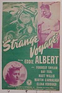 STRANGE VOYAGE pressbook