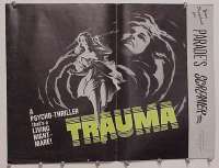 #519 TRAUMA pressbook '62 Conte, Richards 