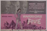 WARRIORS FIVE pressbook