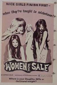 WOMEN FOR SALE pressbook