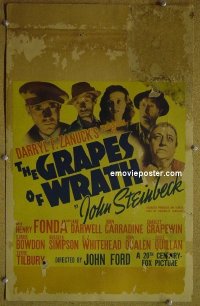 #1524 GRAPES OF WRATH WC '40 Fonda, John Ford 