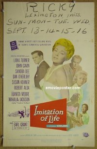 #1533 IMITATION OF LIFE WC '59 Lana Turner 