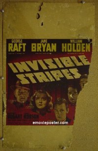 #1534 INVISIBLE STRIPES WC 39 Humphrey Bogart 