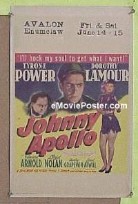 #160 JOHNNY APOLLO WC '40 Power 