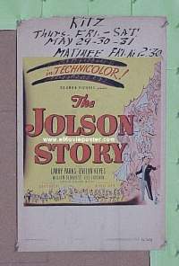 JOLSON STORY WC