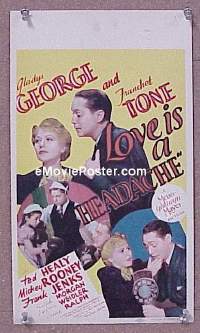 #111 LOVE IS A HEADACHE mini WC '38 George 