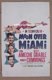 #107 MOON OVER MIAMI WC '41 Ameche, Grable 