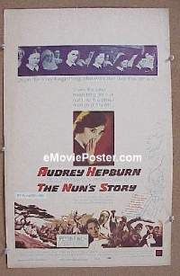 #111 NUN'S STORY WC '59 Audrey Hepburn 