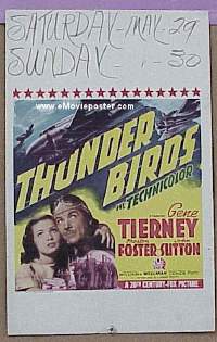 THUNDER BIRDS ('42) WC