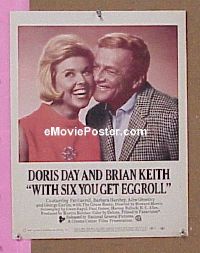 #135 WITH 6 YOU GET EGGROLL WC '68 Doris Day 