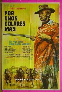 #5327 FOR A FEW DOLLARS MORE Argentinean '65 Leone's Per qualche dollaro in piu, Clint Eastwood!