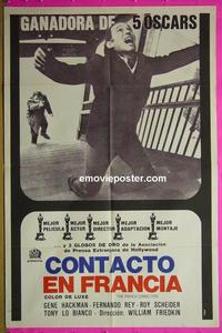 #5331 FRENCH CONNECTION Argentinean movie poster '71