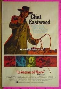 #5362 HIGH PLAINS DRIFTER Argentinean movie poster 73