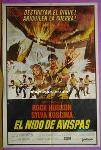 #5367 HORNET'S NEST Argentinean movie poster '70