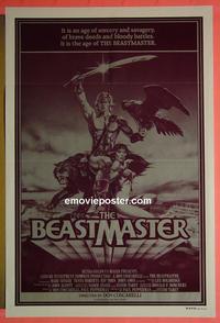 #6426 BEASTMASTER Aust one-sheet movie poster '82 Singer, Roberts