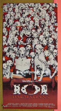 #6396 101 DALMATIANS Aust daybill movie poster '96 Disney