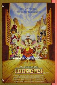 #6399 AMERICAN TAIL: FIEVEL GOES WEST Aust daybill movie poster