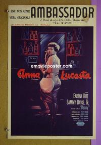 #6470 ANNA LUCASTA Belgian movie poster '59 Kitt