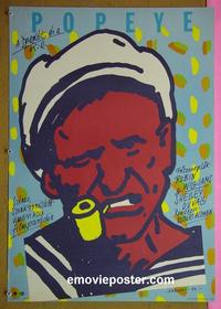 #6130 POPEYE Hungarian movie poster '80 Robert Altman