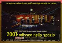 #6635 2001 A SPACE ODYSSEY Italian photobusta movie poster '68