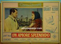 #6638 AFFAIR TO REMEMBER Italian photobusta movie poster #1 '57