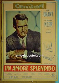 #6640 AFFAIR TO REMEMBER Italian photobusta movie poster #3 '57