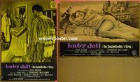 #6645 BABY DOLL set of 2 Italian photobusta movie posters '57