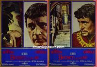 #6648 BECKET set of 2 Italian photobusta movie posters '64